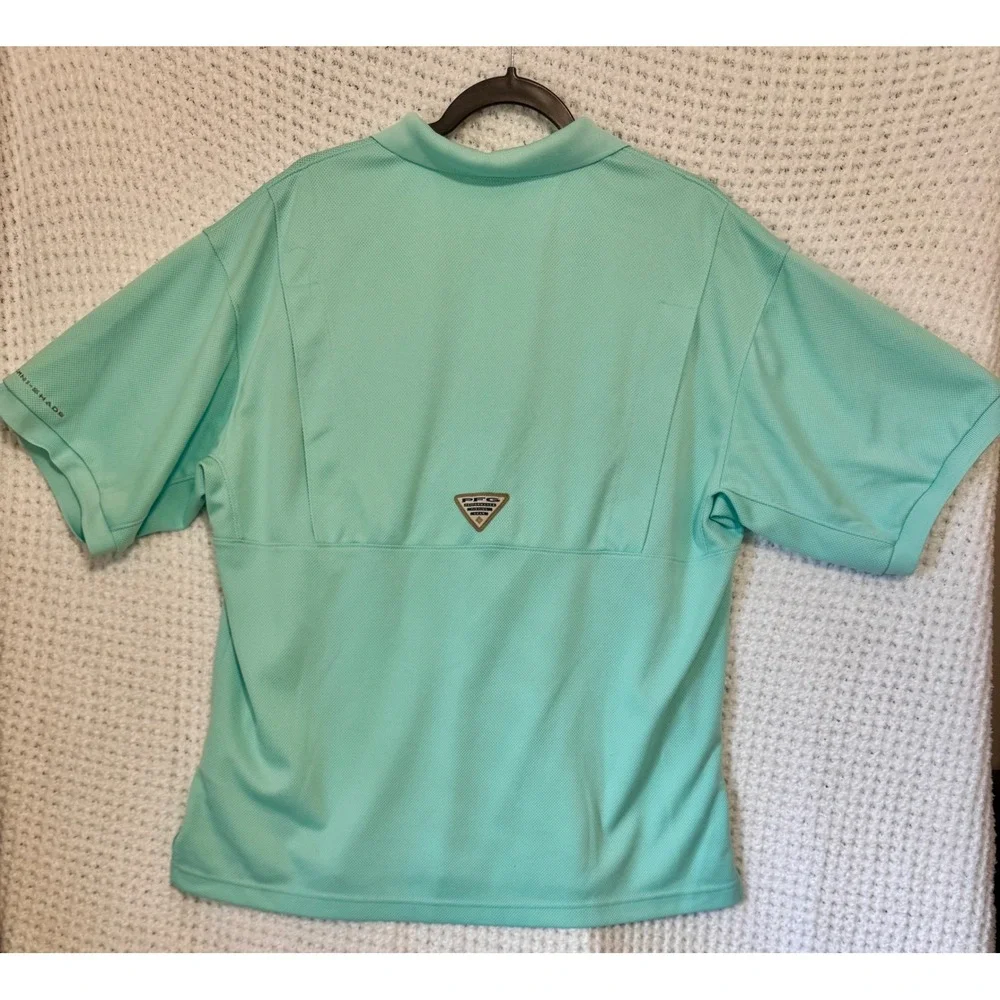 Columbia PFG Mens‎ Medium Polo Shirt Performance Fishing Gear - Picture 4 of 6
